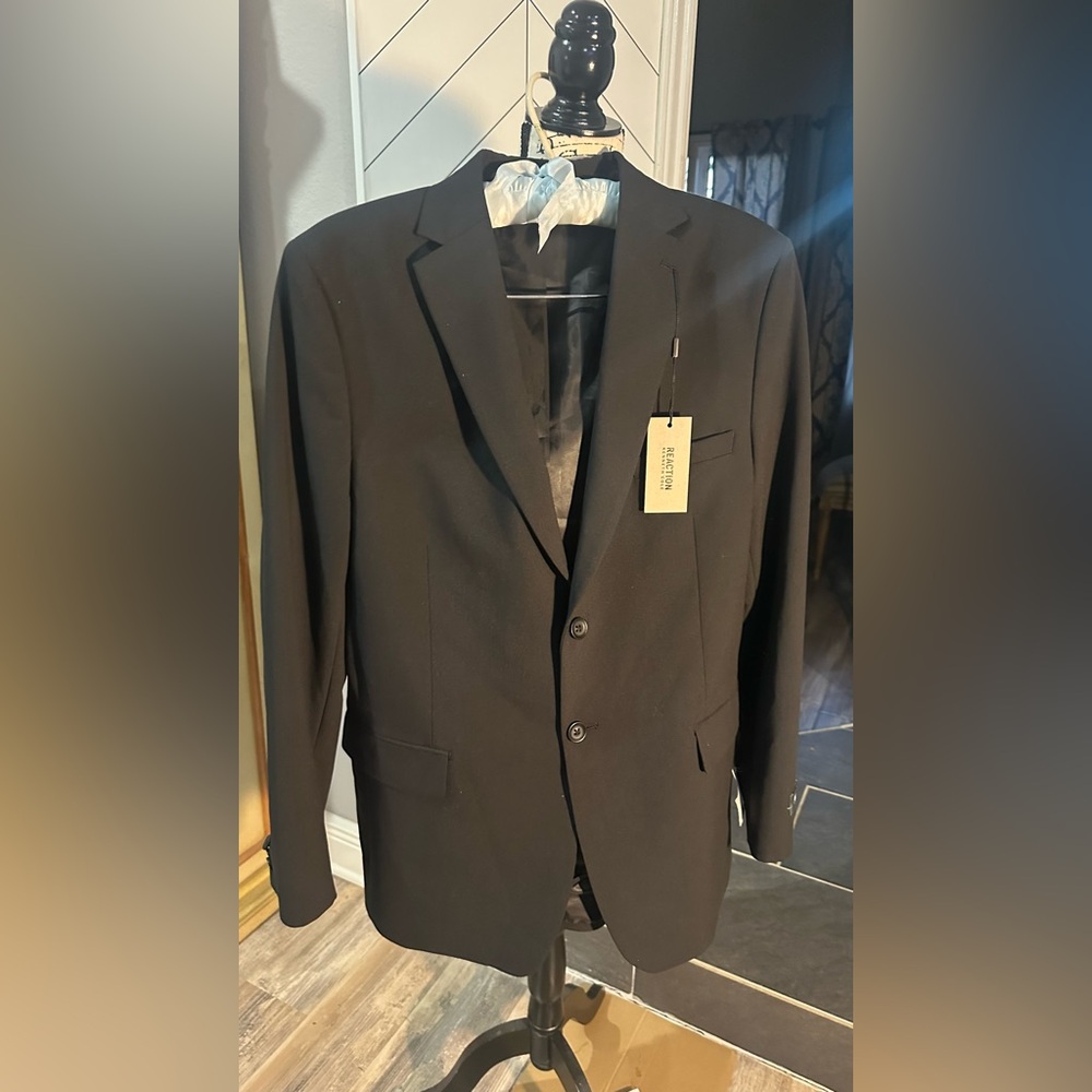 Kenneth Cole Reaction Charcoal Suit Jacket